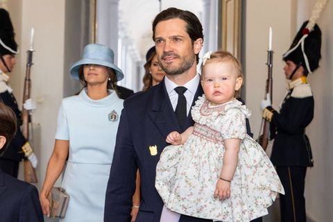 Enkelin Prinzessin Ines stiehlt dem K&ouml;nig die Show