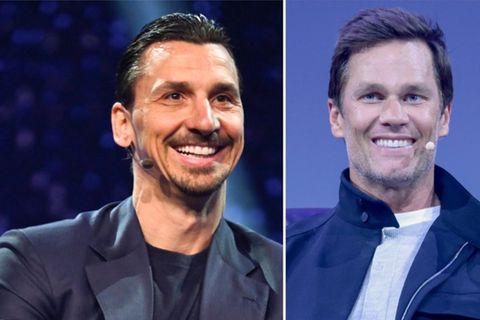 Tom Brady rasiert Zlatan Ibrahimovic den Kopf