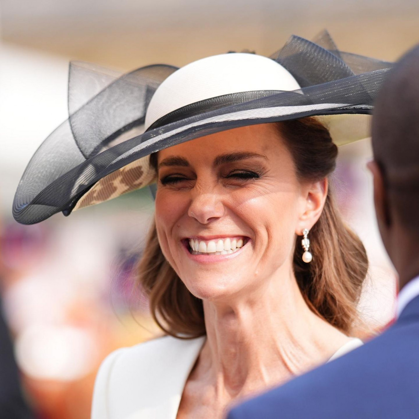 Prinzessin Kate und Prinz William feiern Gartenparty im Buckingham-Palast