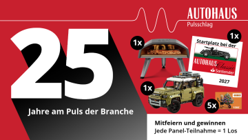 25 Jahre AUTOHAUS Pulsschlag: Daten liefern, Preise sichern