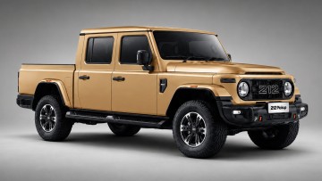 Chinesischer Gel&auml;ndewagen: BAW 212 kommt auch als Pick-up