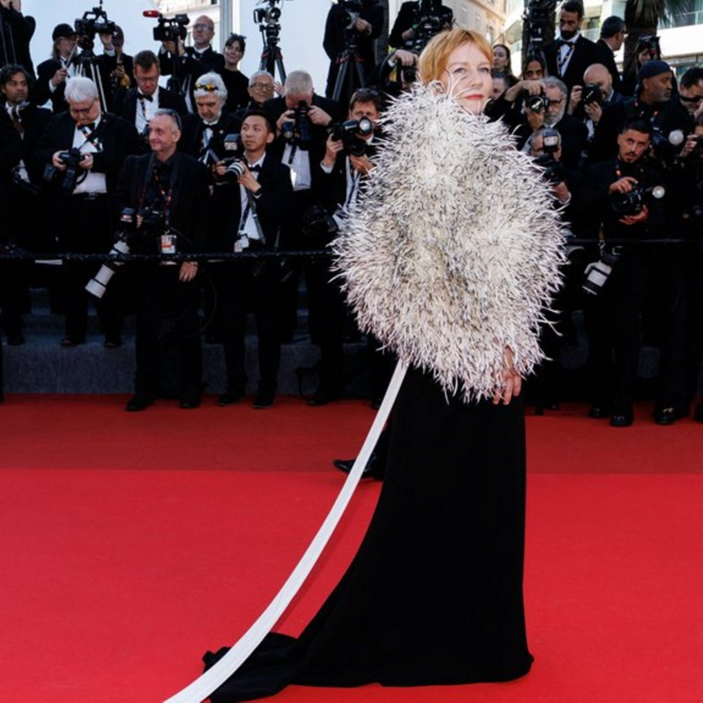 Sandra H&uuml;ller sorgt in Cannes f&uuml;r Jubel