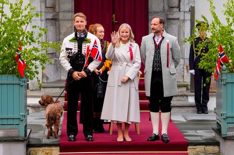 Mette-Marit zeigt sich erneut mit Sauerstoffger&auml;t